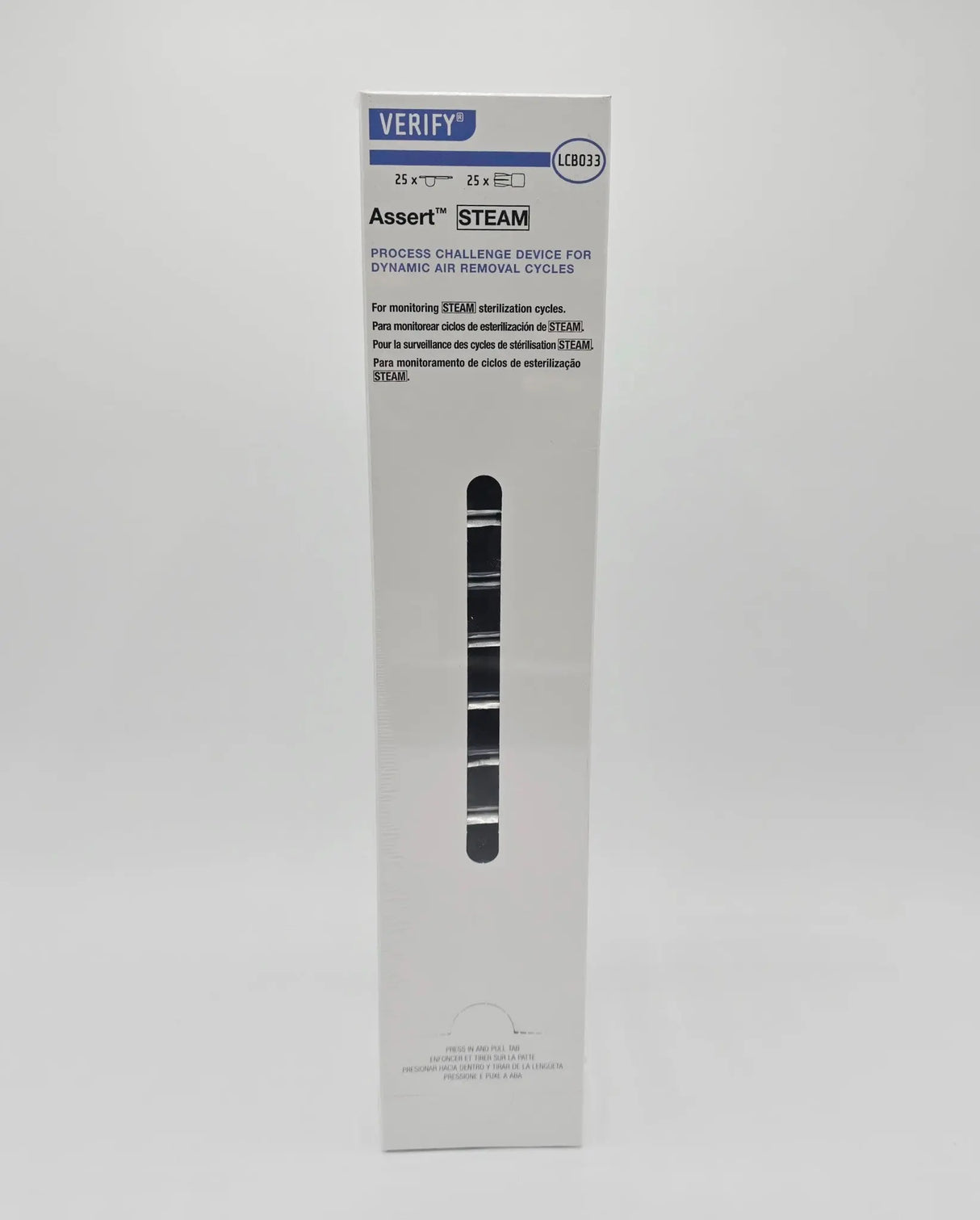 Steris LCB033 Assert Steam Process Challenge Device 4 Dynamic Air Removal Cycles Primis Medical