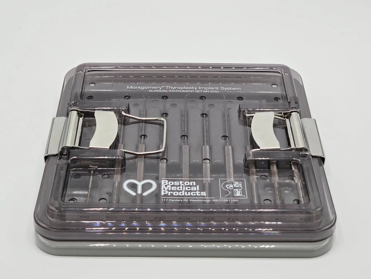 Montgomery MT-200 Thyroplasty Implant System Surgical Instrument Set ENT Primis Medical