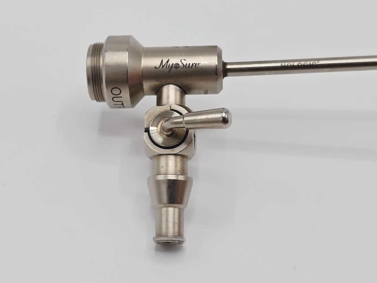 Hologic MyoSure Hysteroscope 40-200 + Outflow 40-201 w/ Stryker Camera Tray Primis Medical
