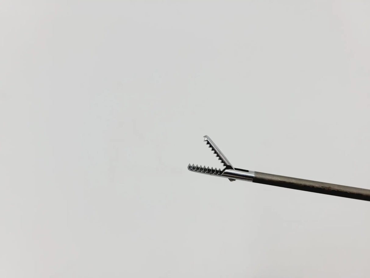 Karl Storz 26173 LS Laparoscopic Needle Holder, Serrated 16" Karl Storz