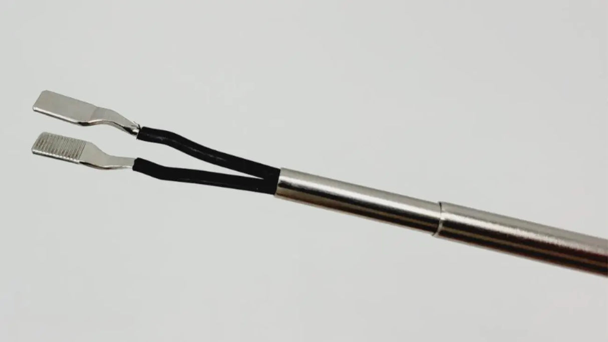 Elmed 52205-200 Scissor-Style Kleppinger Bipolar Forceps w/ Flat Tip 16-1/2" Elmed