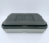 V. Mueller CD2-4B Genesis Mid-Length Sterilization Container 19" x 12" x 4" V. Mueller