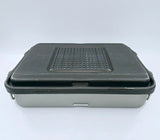 V. Mueller CD2-5B Genesis Mid-Length Sterilization Container 19" x 12" x 5" V. Mueller