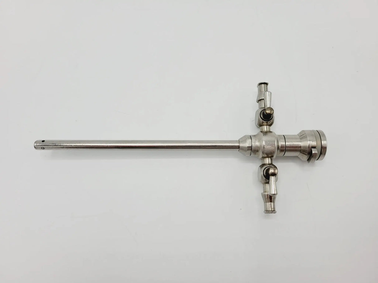 Stryker 747-031-550 5.8mm Cannula w/ 2 Rotating Stopcocks 6-1/8" Stryker