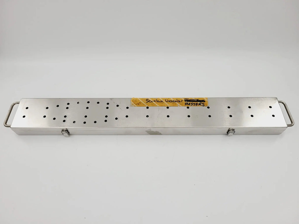 Scanlan 9009-14, 9009-24 Vascular Tunneler Grasping Forceps Set w/ Case 26" Scanlan