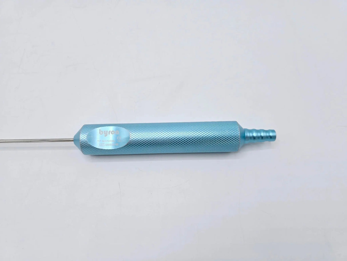 Byron BECTD326L 3mm x 26cm Becker Tear Drop Large Handle Liposuction Cannula 16-3/4" Byron