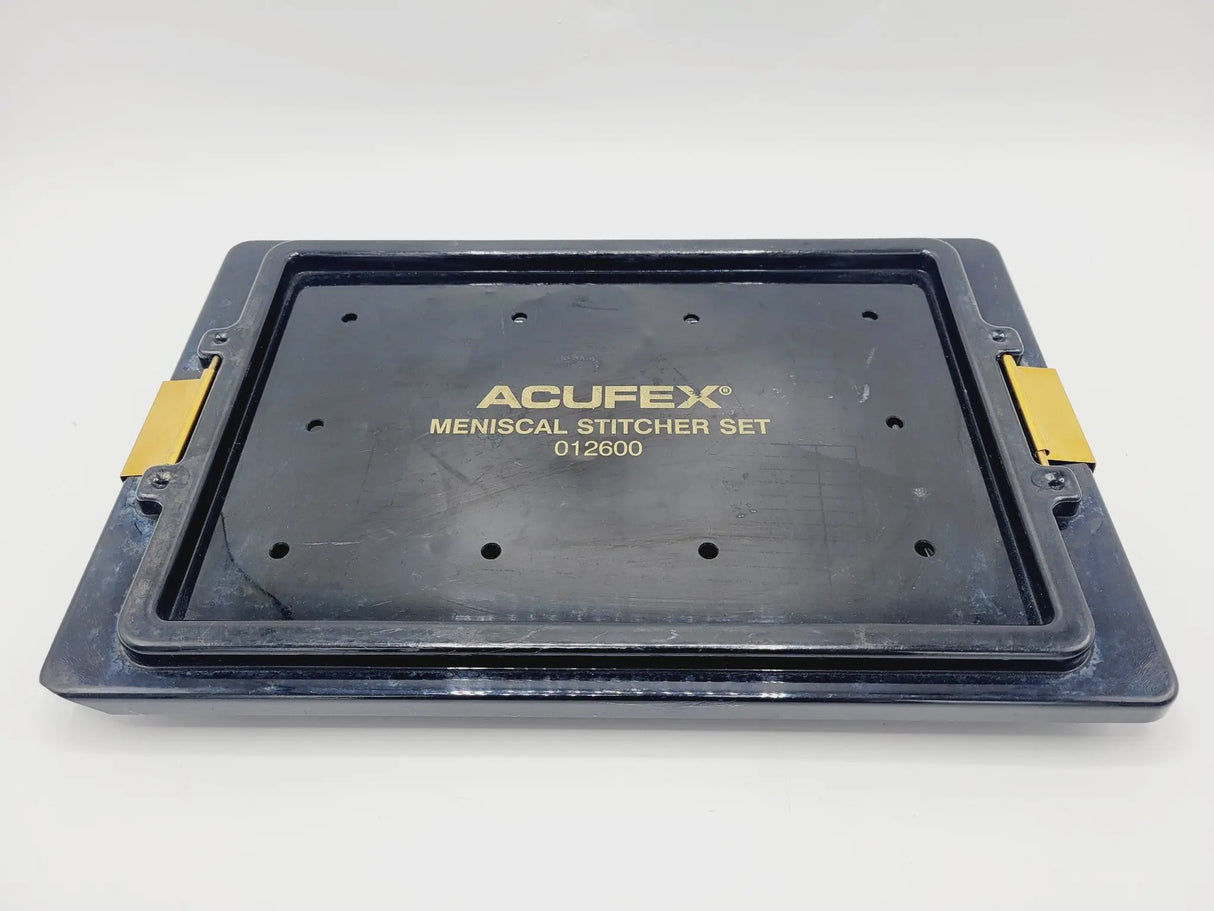 Acufex 012600 Meniscal Stitcher Set w/ Sterilization Case Acufex