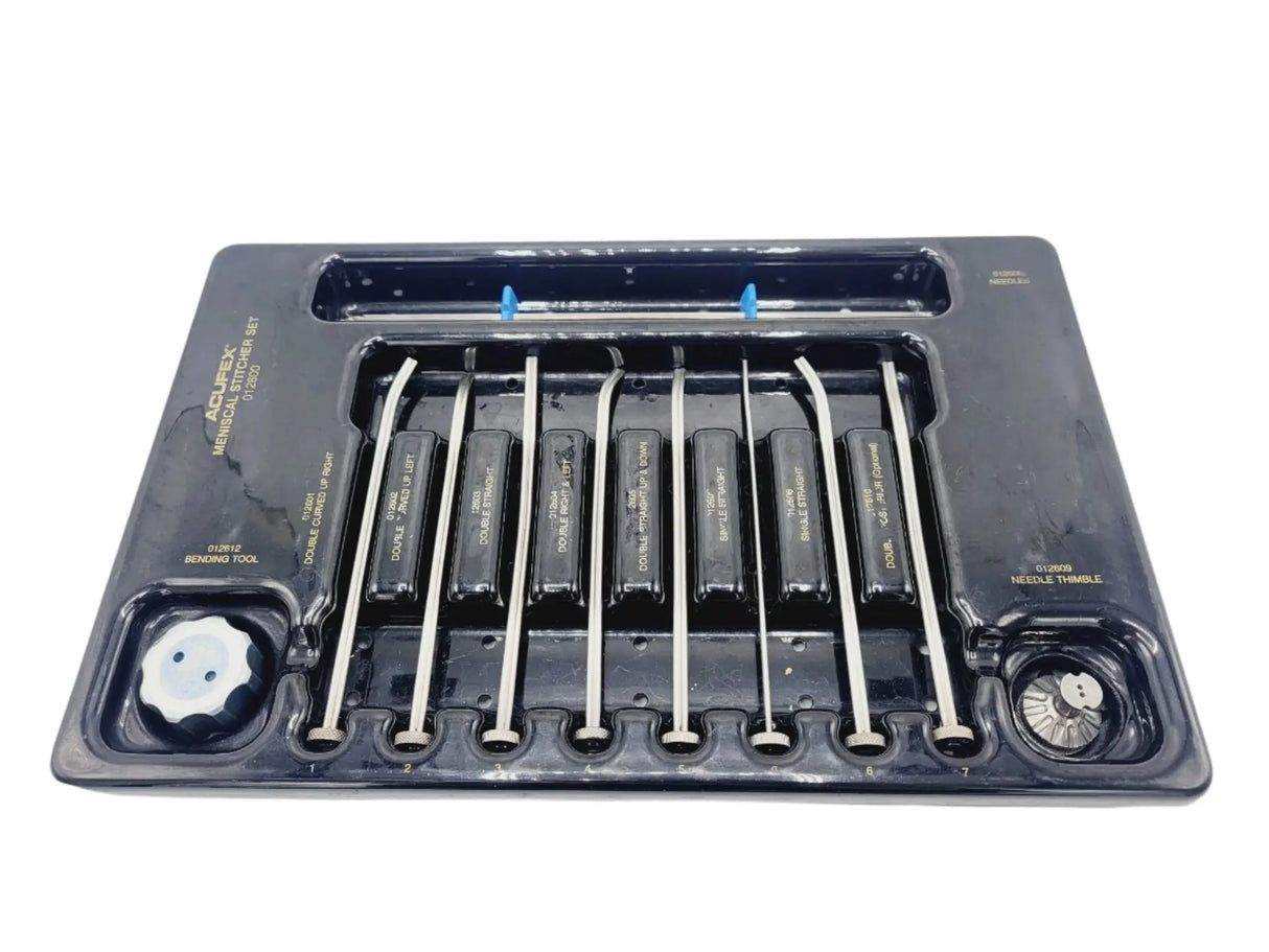 Acufex 012600 Meniscal Stitcher Set w/ Sterilization Case Acufex