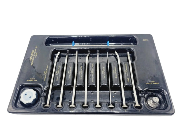 Acufex 012600 Meniscal Stitcher Set w/ Sterilization Case Acufex