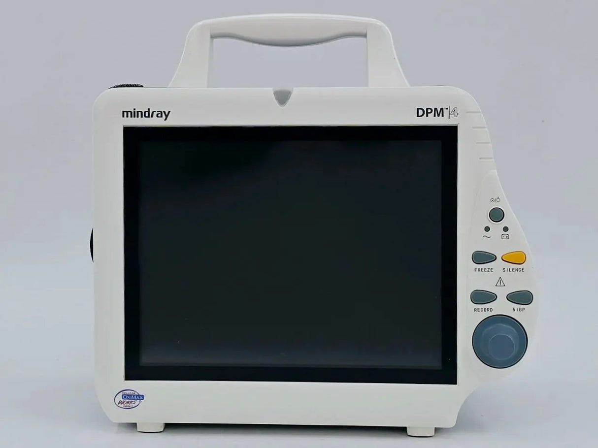 Mindray Datascope DPM4 Patient Monitor ECG SpO2 Temp 3/5-Lead V.03.05.00 90-Day Primis Medical