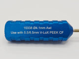 Parcus 10338 Awl 10.5in for 5.5 6.5mm V-LoX Peek CF Anchors Ortho 4.1mm Primis Medical