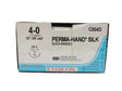 Ethicon C004D 4-0 PERMA HAND BLACK 8X18" SH-1 CR, Box of 12 Ethicon
