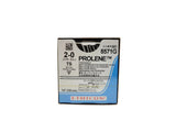 Ethicon 8571G 2-0 PROLENE BLUE 1X14" TS DOUBLE ARMED, Box of 12 Ethicon