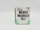 Ethicon 2890G 9-0 ETHILON BLACK 1X6" VAS100-4 Box of 12 Ethicon