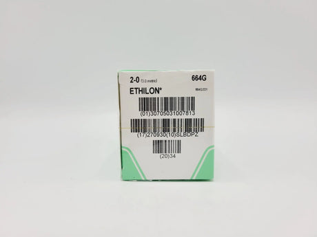 Ethicon 664G 2-0 ETHILON BLACK 1X18" FS Box of 12 Ethicon