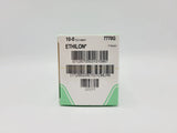 Ethicon 7770G 10-0 ETHILON BLACK 1X12" TG140-6 DOUBLE ARMED Box of 12 Ethicon