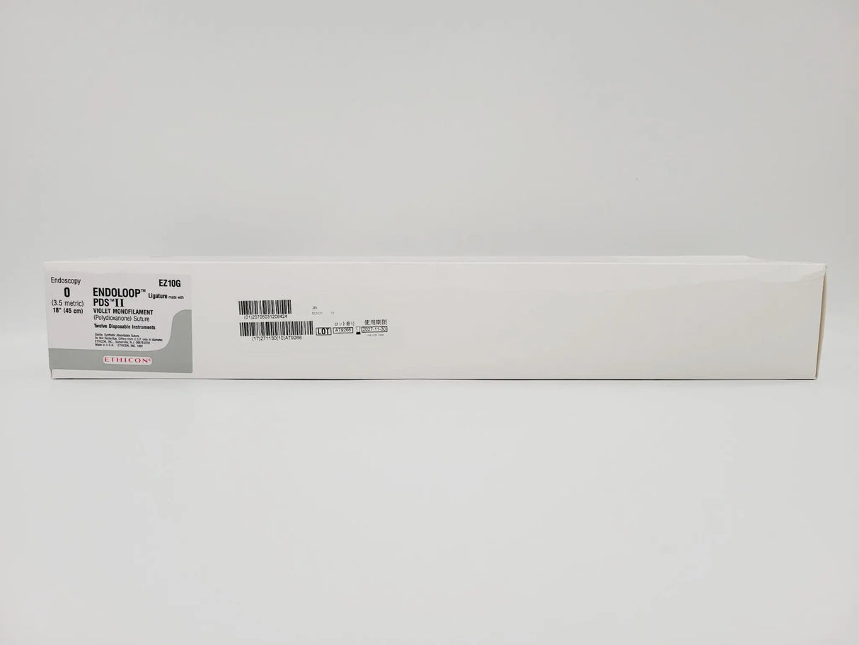 Ethicon EZ10G ENDOLOOP PDS II Ligature 0 1X18" Box of 12 Ethicon