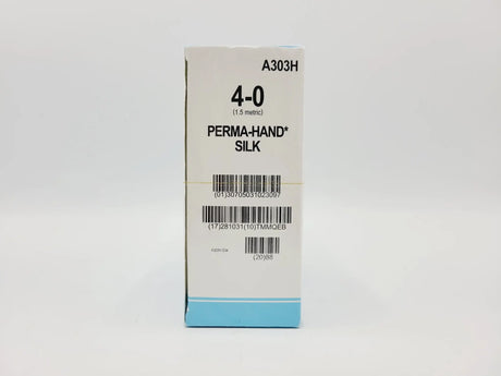 Ethicon A303H 4-0 PERMA HAND BLACK 12X30" TIE Box of 36 Ethicon