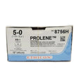 Ethicon 8756H 5-0 PROLENE BLUE 1X18" RB-1 DOUBLE ARMED Box of 36 Ethicon