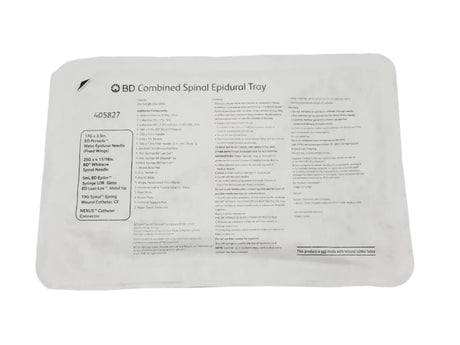 BD 405827 Combined Spinal Epidural Tray 16" BD
