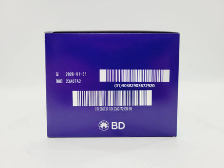 BD 367292 Vacutainer Safety-Lok Blood Collection Set 23G x 3/4" x 7" Box of 50 BD