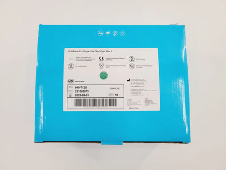 Flexicare 040-712U BriteBlade Pro Mac 2 Laryngoscope Blade Box of 10 Flexicare