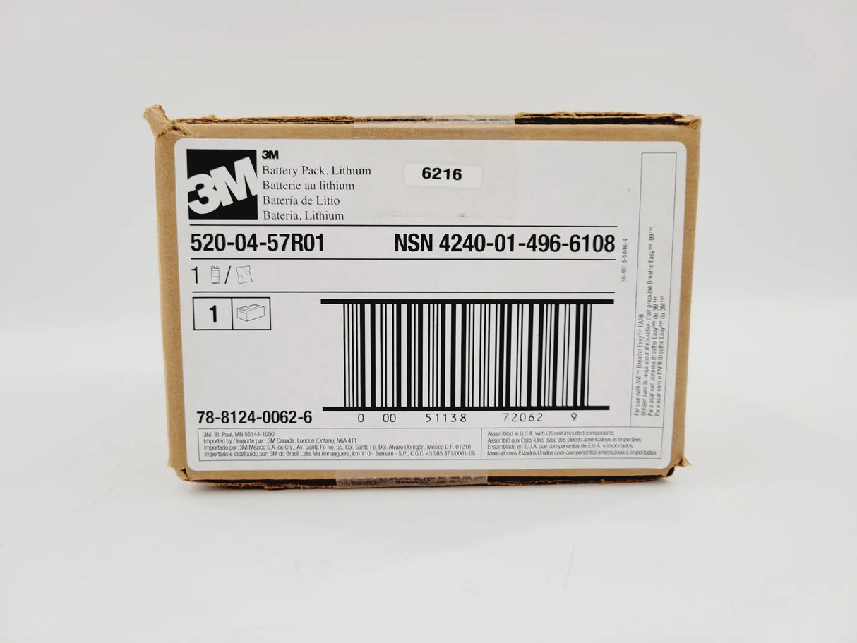 3M 520-04-57R01 Lithium Battery Pack for Breathe Easy 3M