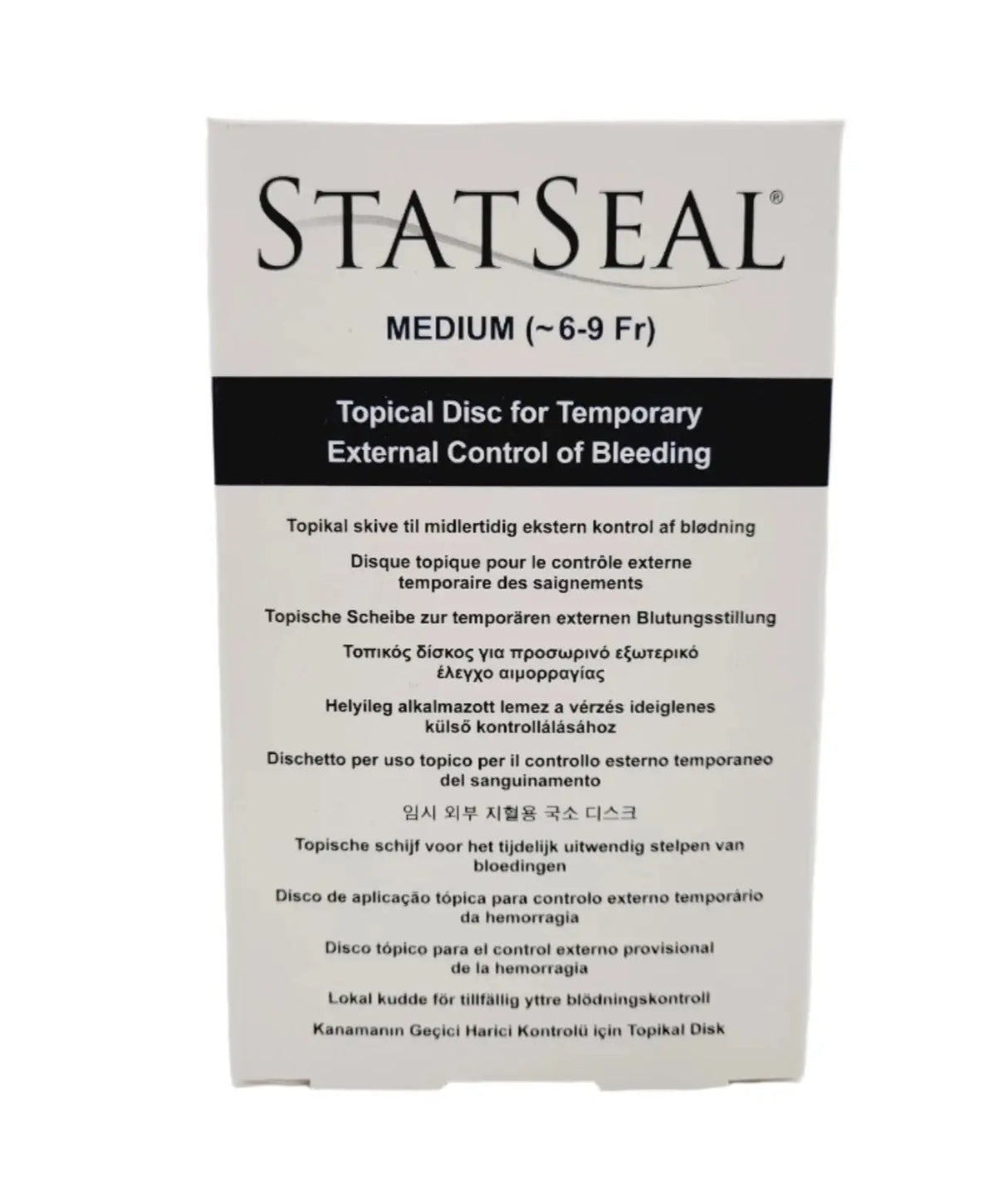 Biolife DM615 STATSEAL Medium Disc (6-9Fr.) Box of 6 Biolife