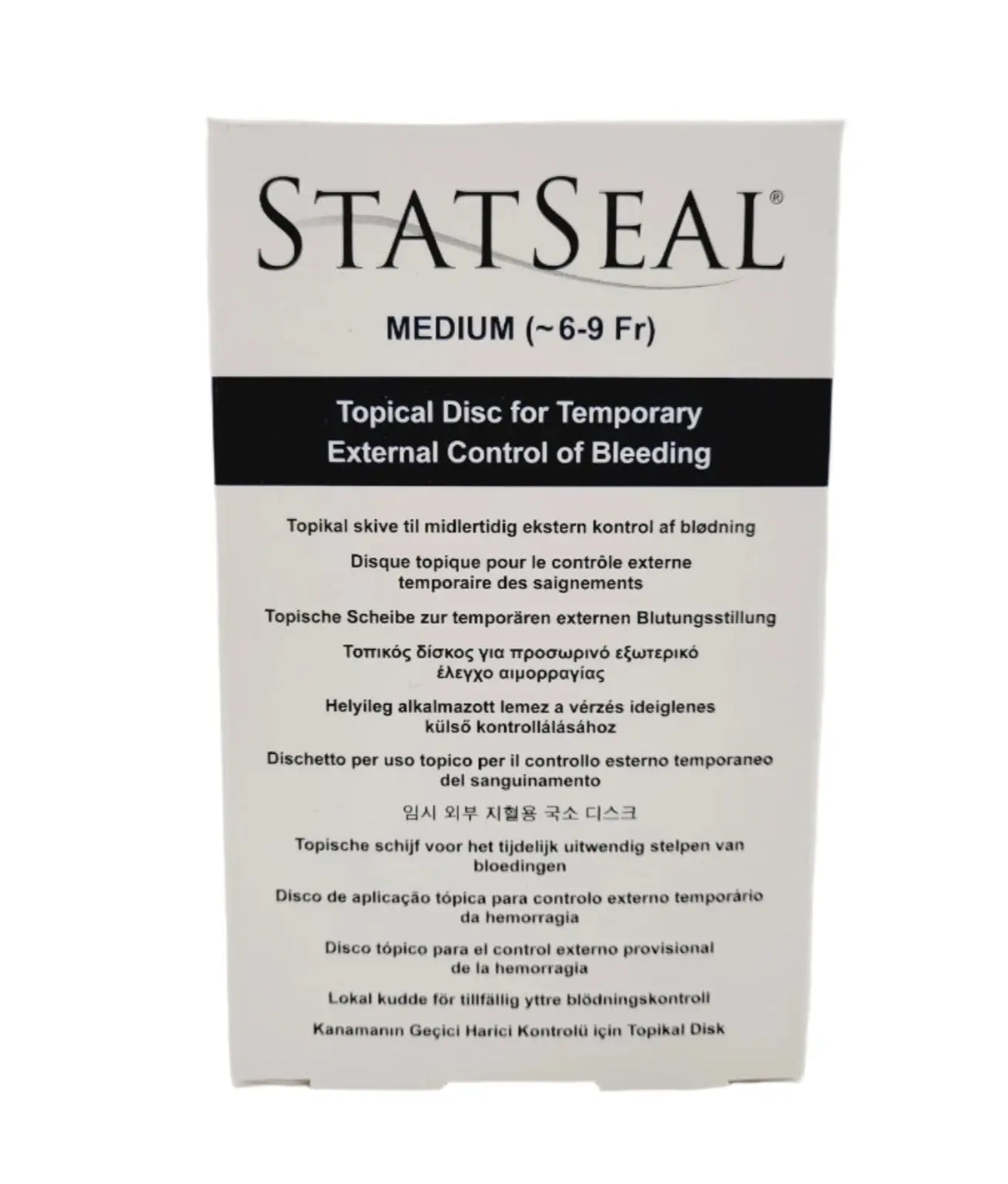 Biolife DM615 STATSEAL Medium Disc (6-9Fr.) Box of 6 Biolife