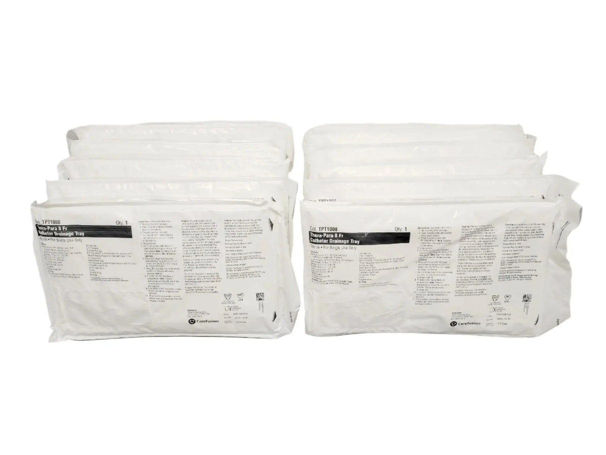 BD Carefusion TPT1000 Thora-Para Catheter Drainage Tray, 8Fr. CS/6 Carefusion