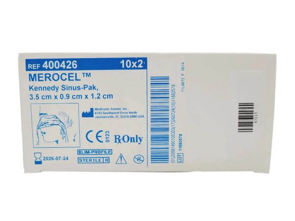 Medtronic XOMED 400426 MEROCEL Kennedy Sinus-Pak 10X2 - Primis Medical
