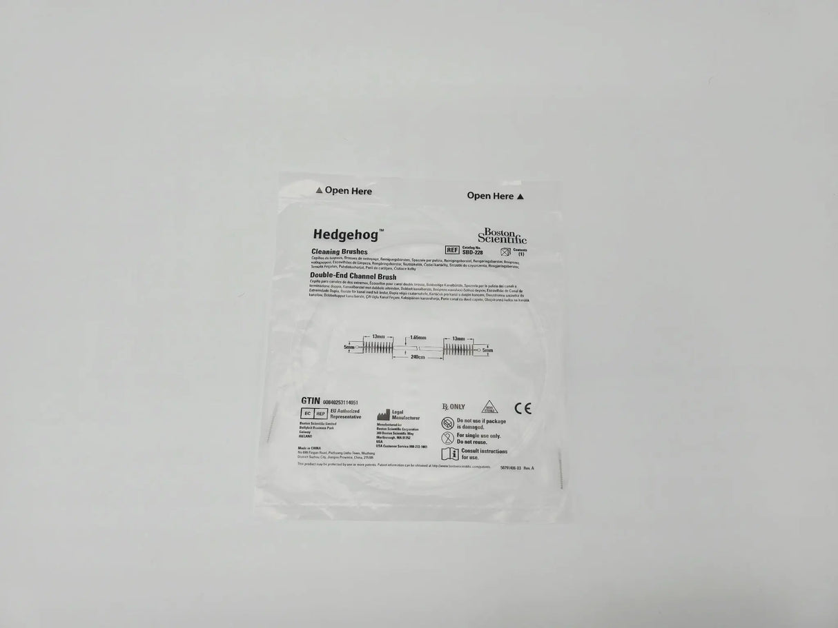 Boston Scientific SBD-228 Channel Cleaning Brush Medical Reprocessing Accessory Boston Scientific