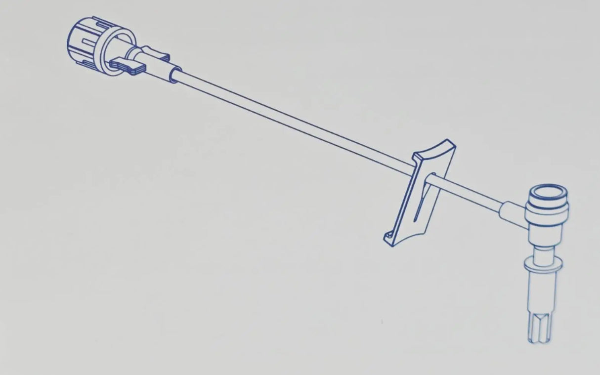 Baxter 2N3326 IV Extension Set Microbore T-Connector 395 Units Sealed Baxter
