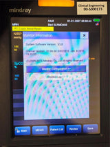 Mindray 6103F-PA00047 Vital Signs Monitor w/ Masimo SpO₂ & NIBP Accutorr 7 Mindray