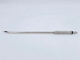 Grams #1 8mm x 29cm Angled Tip Large Handle Liposuction Cannula 15-7/8" Grams