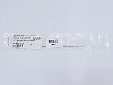DePuy Synthes 292.652 2.0mm Non-Colored Threaded Guide Wire-Spade Point 230mm DePuy Synthes
