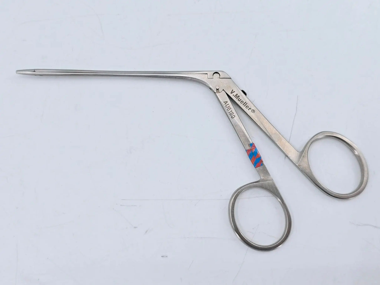 V. Mueller AU6180 Noyes Alligator Type Forceps Fine Delicate Serrated ENT 5-1/8" V. Mueller