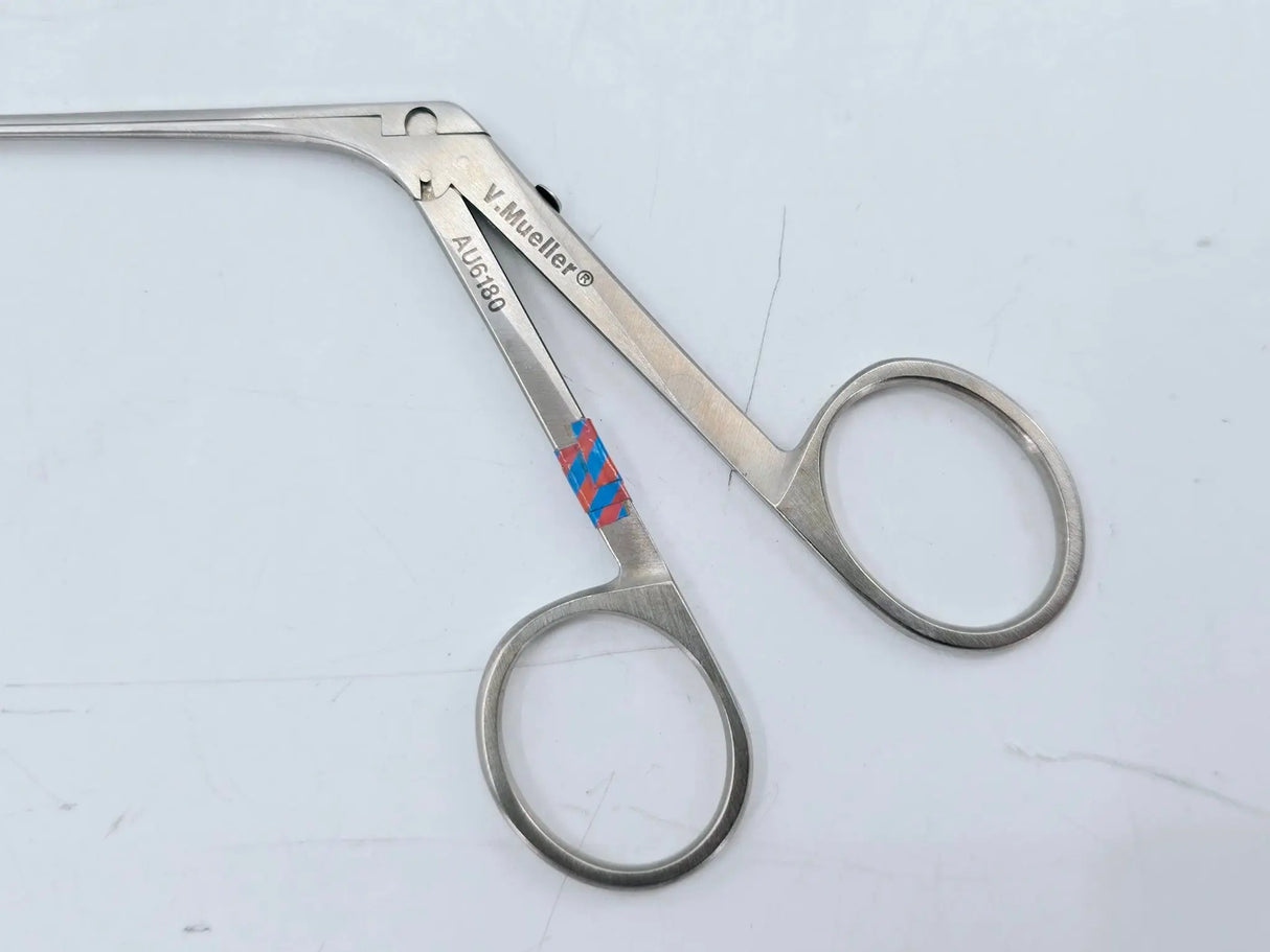 V. Mueller AU6180 Noyes Alligator Type Forceps Fine Delicate Serrated ENT 5-1/8" V. Mueller