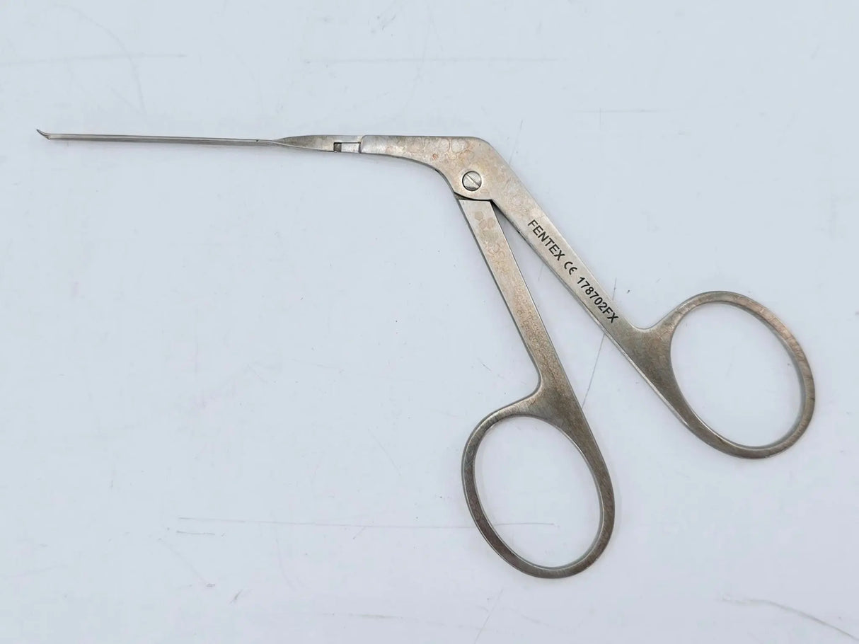Fentex 178702FX Crurotomy Scissors Micro Cruved Right 1.5mm Blades ENT 5-1/8" Fentex
