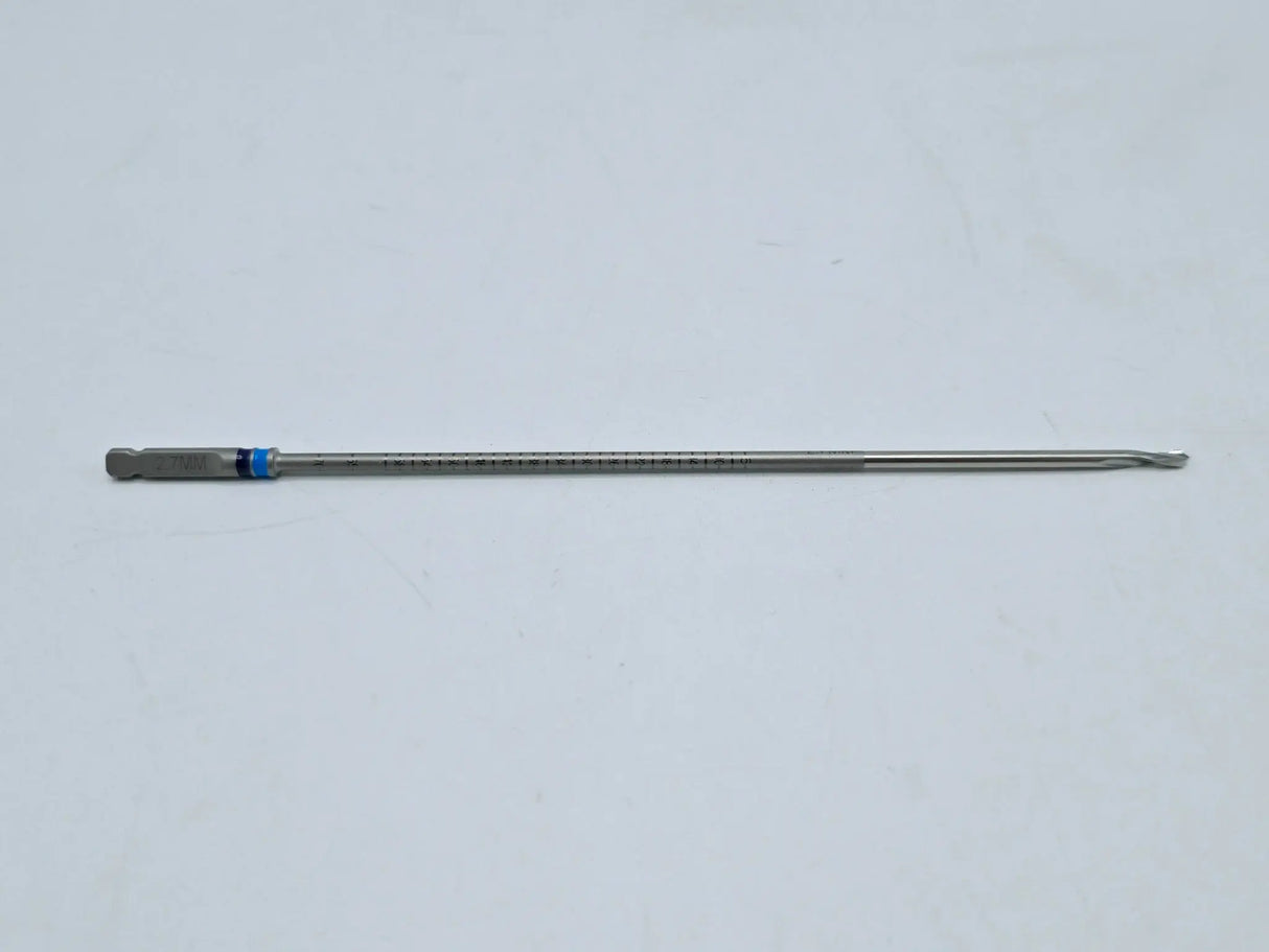 DePuy 214227070 2.7mm Calibrated Drill Bit Quick Connect 6-3/8" DePuy