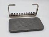 Katena USA Ophthalmic Sterilization Tray w/ 10-Slot Cannula Holder Rack Katena