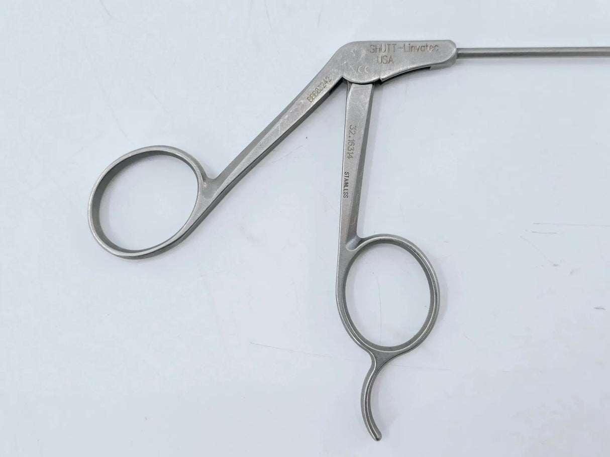 ConMed Shutt Linvatec 32.16314 45° Blunt Left Tip Forceps 2.75mm Arthroscopy 9" Shutt Linvatec