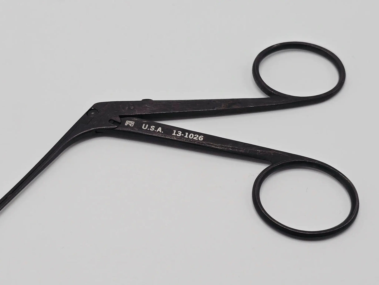 Richards 13-1026 House Wullstein Oval Cup Right Angle Forceps ENT Primis Medical