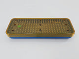 Micro Instrument Sterilization Tray w/ Lid 6-1/4" x 2-1/4" x 3/4" Unbranded