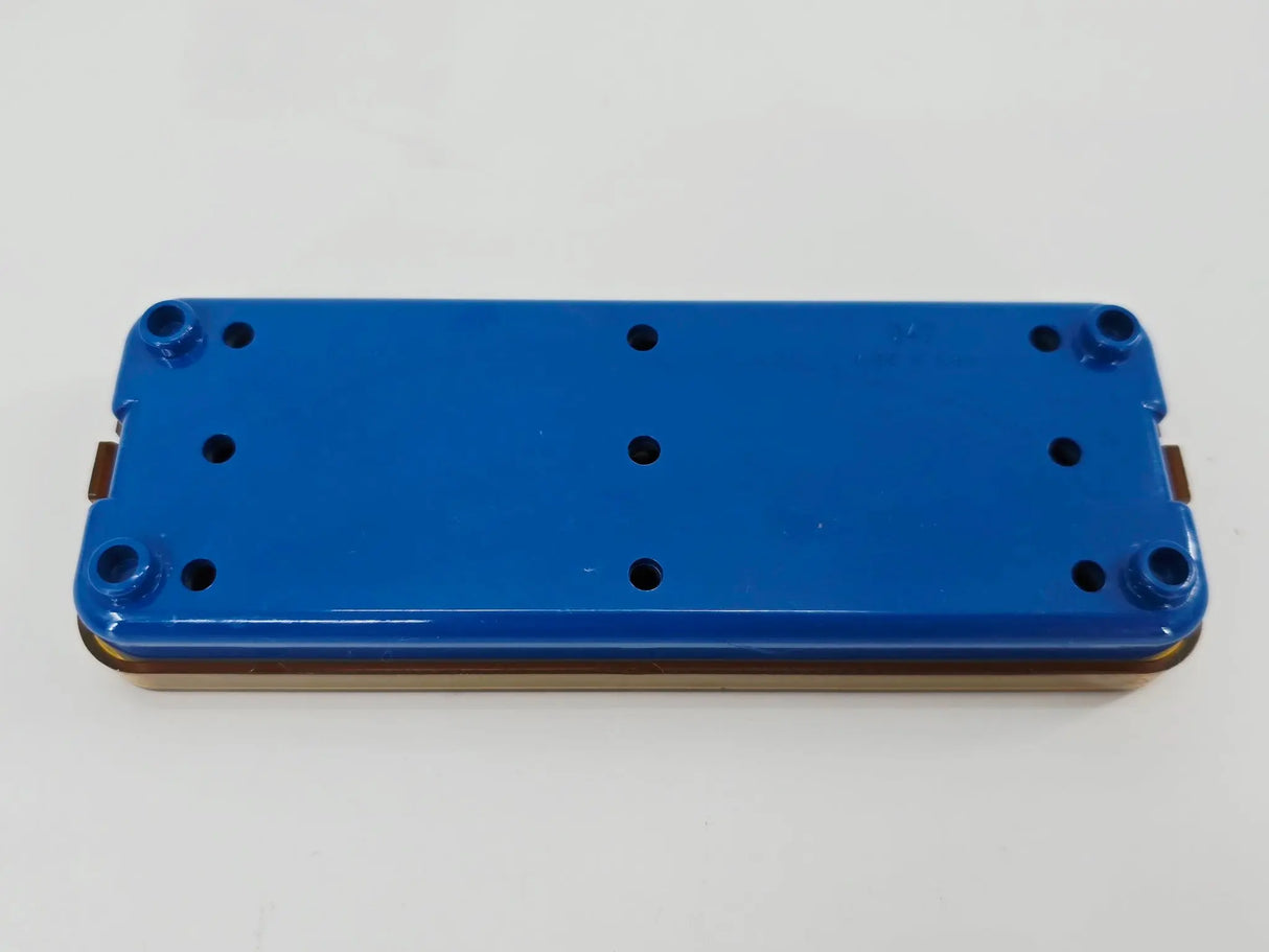 Micro Instrument Sterilization Tray w/ Lid 6-1/4" x 2-1/4" x 3/4" Unbranded