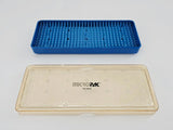 MicroPak 0103 Delicate Instrument Sterilization Tray w/ Lid 8-1/4" x 3-1/4" x 1" MicroPak