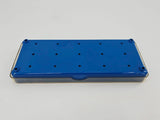 MicroPak 0103 Delicate Instrument Sterilization Tray w/ Lid 8-1/4" x 3-1/4" x 1" MicroPak