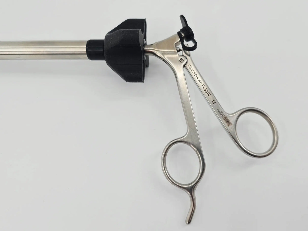 Aesculap PL531R 12.5mm Clip Applying/Removing Forceps Single-Fire 19-1/4" Aesculap