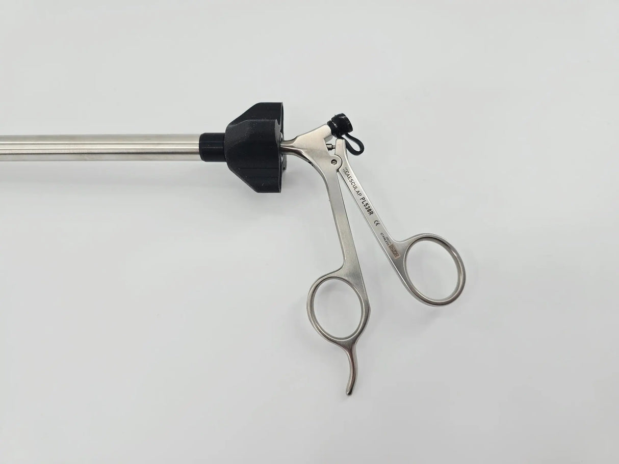 Aesculap PL530R 12.5mm Clip Applying/Removing Forceps Single-Fire 19-1/8" Aesculap