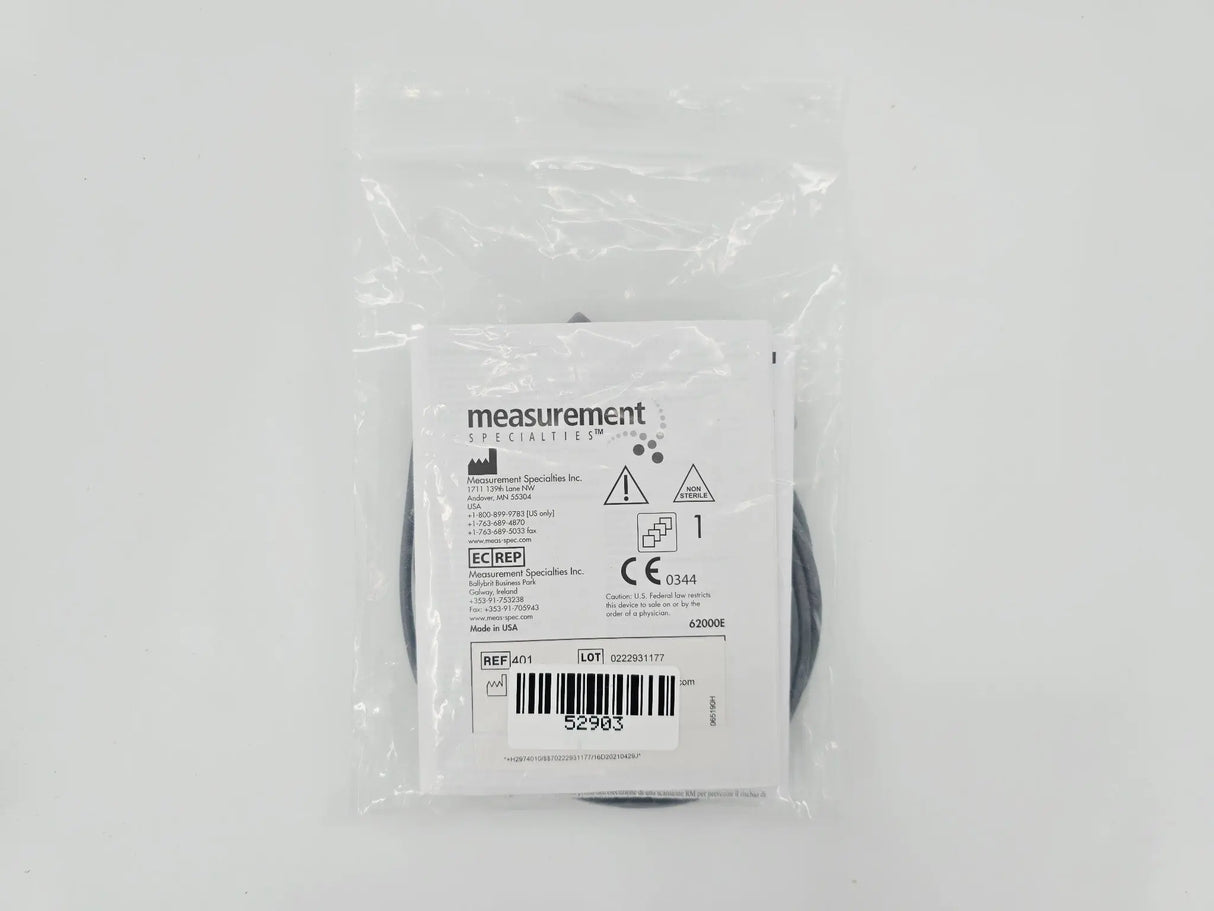 Measurmement Specialties 401 Temperature Probe Espohageal/Rectal (Adult) Measurement Specialties